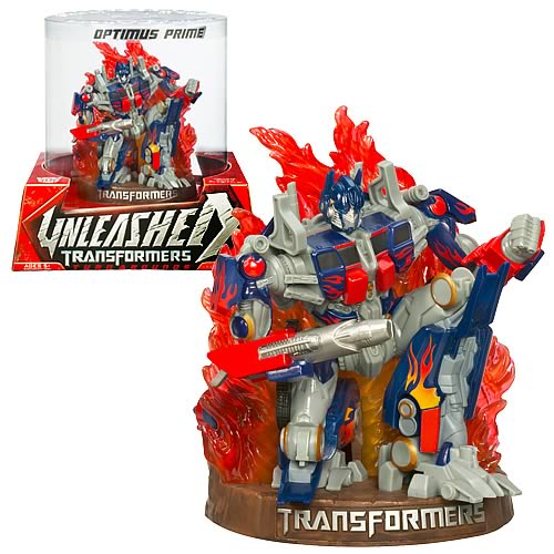 Transformers Optimus Prime Unleashed Turnaround Figure